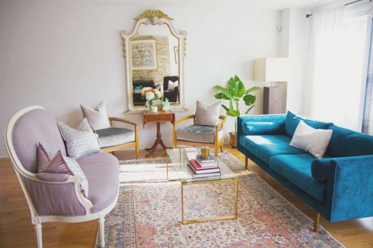 north york toronto, Teal Sofa, Vintage arm chairs, vintage chairs, French Settee